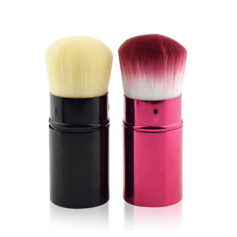 Uttrekkbar Makeup Blush Brush Blending Powder Ultramykt Og Bærbart Kosmetisk Verktøy For Kvinner