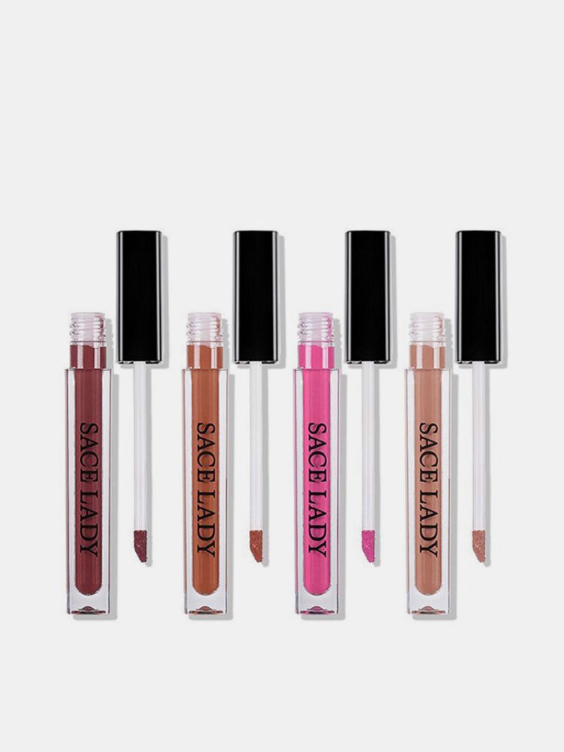 Velvet Matte Liquid Lipstick Langvarig Lipgloss 4ml 22colors Non Sticky Lip Gloss Lip Makeup