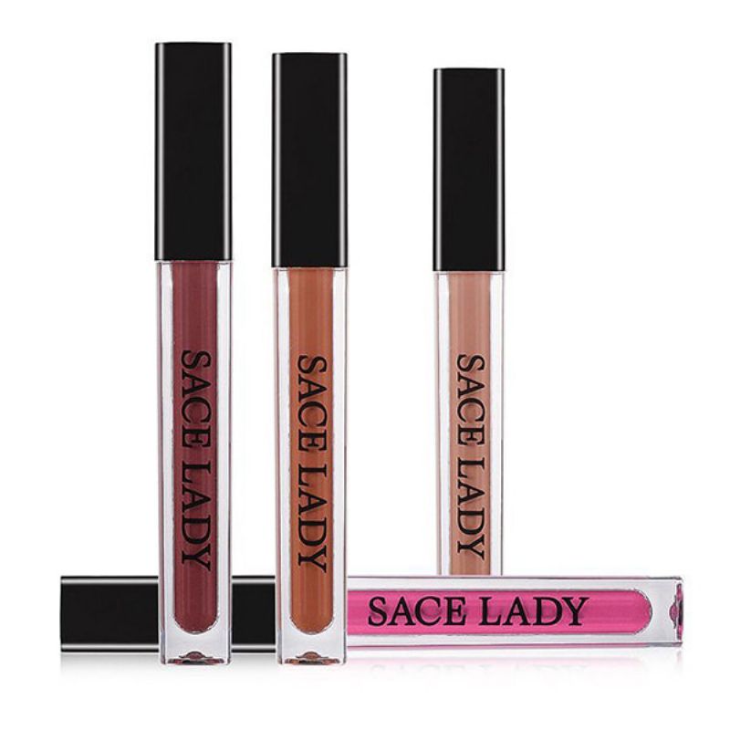 Velvet Matte Liquid Lipstick Langvarig Lipgloss 4ml 22colors Non Sticky Lip Gloss Lip Makeup