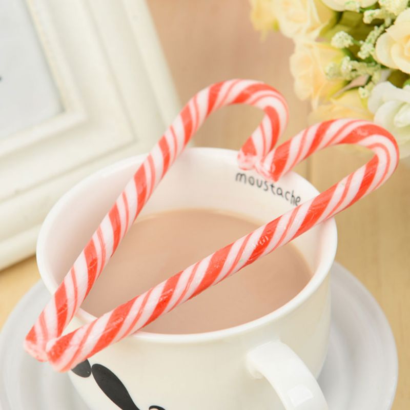 Candy Cane Gaveeske Til Påskedag Regnbuefarge Lollipop Creative Present Multiple Smak