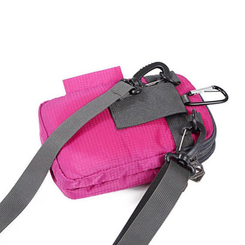 6.44 Tommer Telefon Skulder Crossbody Bag Vanntett Nylon Midjeveske For Kvinner Menn