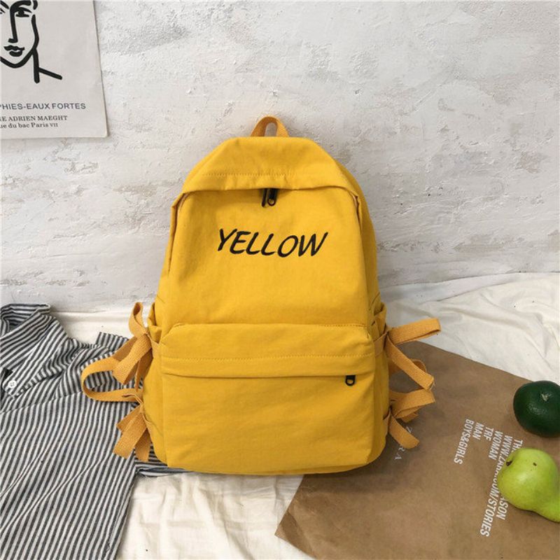 Ancient Sense Girl Bag Kvinne Ins Wind Harajuku Ulzzang College Students Campus Backpack Wild