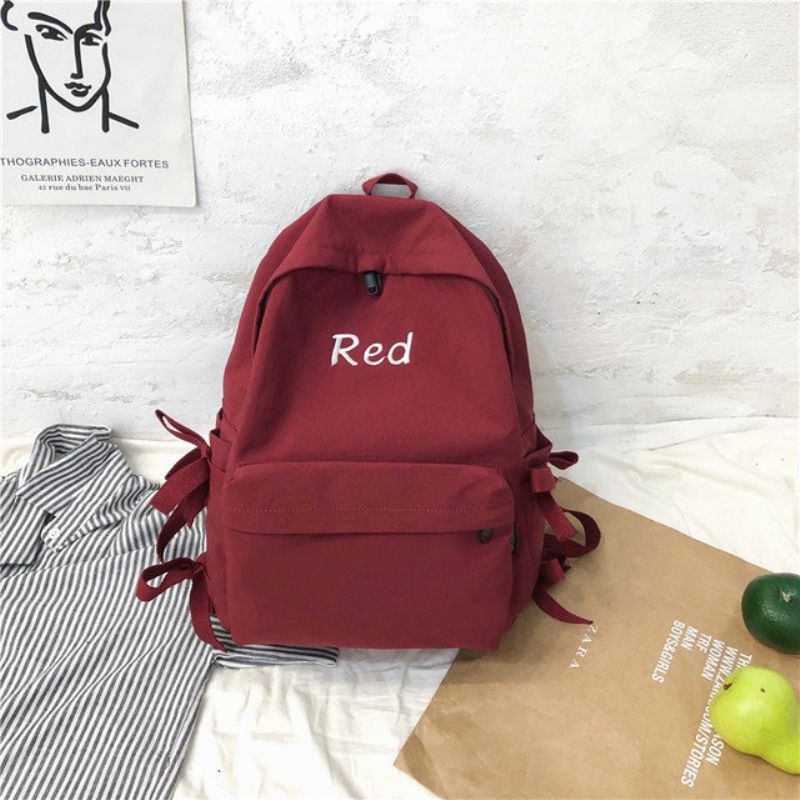 Ancient Sense Girl Bag Kvinne Ins Wind Harajuku Ulzzang College Students Campus Backpack Wild