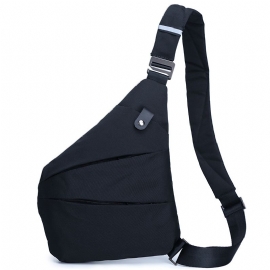 Anti-theft Crossbody Bag Skulderveske Sling Brystveske Vanntett Cover Pack Ryggsekk Sykkel Sport