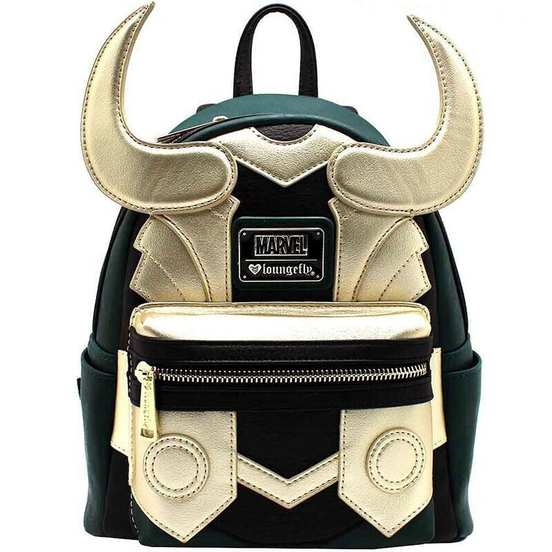 Avengers Marvel Loki Loungefly Ryggsekk Mini Skuldervesker Reiseryggsekk