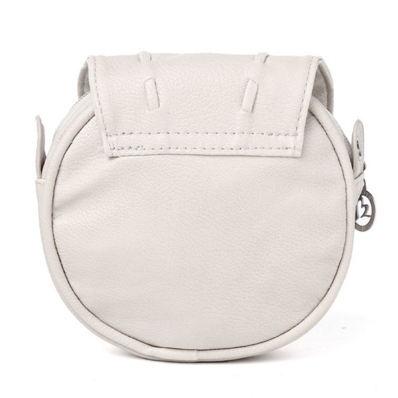 Casual Candy Color Crossbody-veske I Pu-skinn