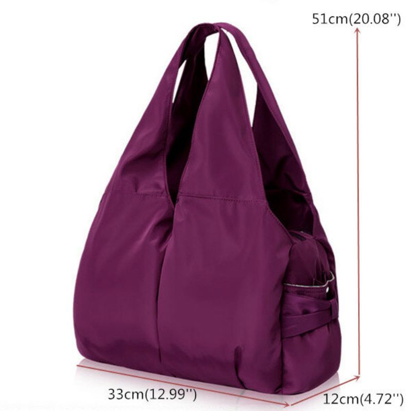 Chibao Nylon Lette Tøyvesker Casual Summer Beach Skuldervesker Shopping Bags