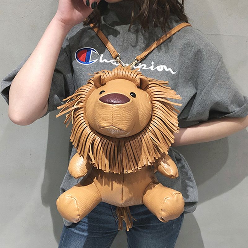 Creative Little Lion Litteratur Crossbody Bag Ryggsekk