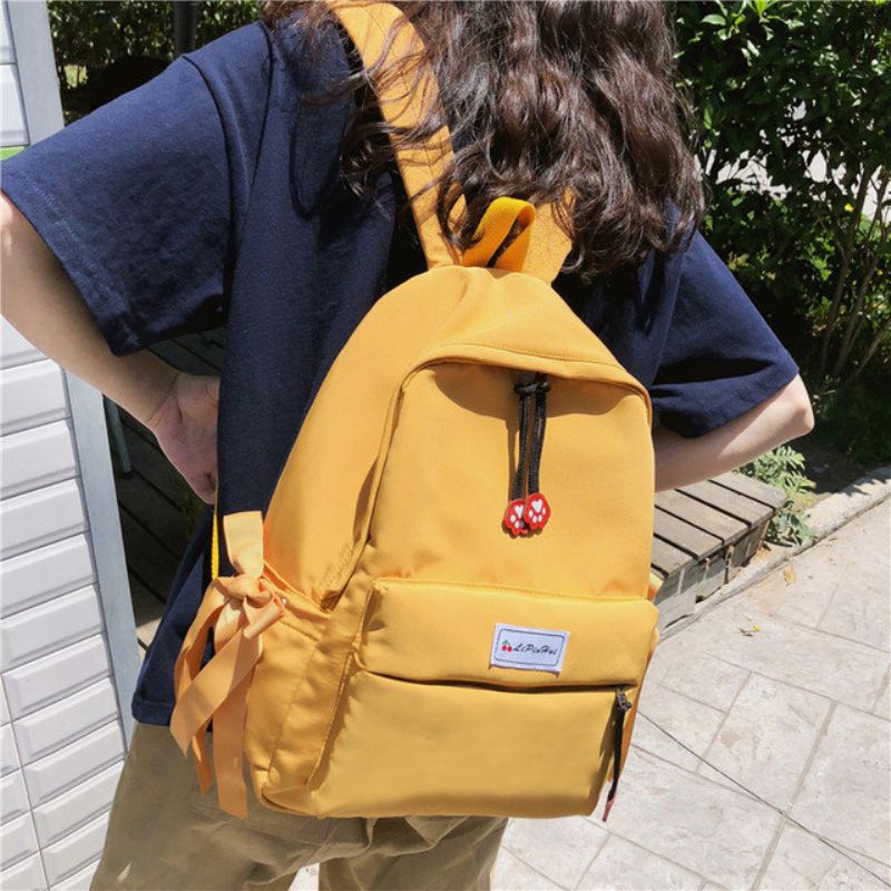 Girl Color School Bag Harajuku Ulzzang College Student Sen Allsidig High Backpack