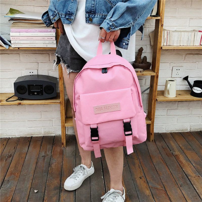 Harajuku Ulzzang Sen Department Of Allsidig Skulderveske Studentveske Liten Fresh Girl Wind Travel Backpack