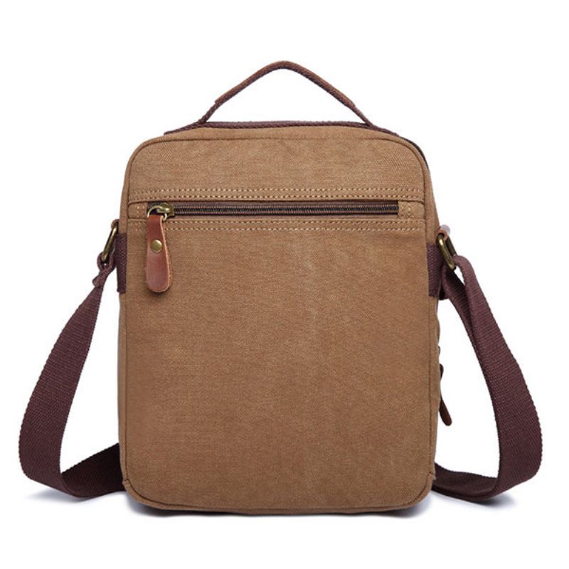 Herre Lerretsveske Ipad Bag Outdoor Crossbody Bag