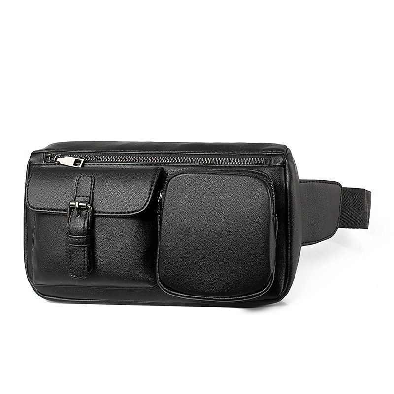 Herre Midjeveske Belte Midjepakker Saue Ekte Skinn For Menn/kvinner Fanny Pack Bum/hip Herrebeltevesker