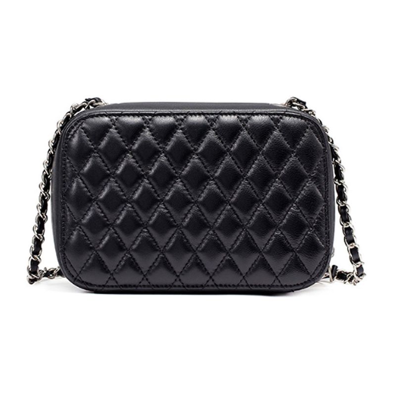 Inman Lady Skinnveske Vår Og Høst Litteraturstil Diamond Small Square Bag Chain Bag Tide Bag Saueskinn Diagonal Bag