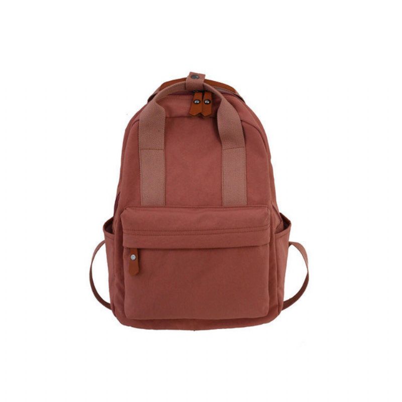 Ins Bag Kvinne High School Forest Enkel Ryggsekk Wild Student Vintage Sense Stor Kapasitet Campus