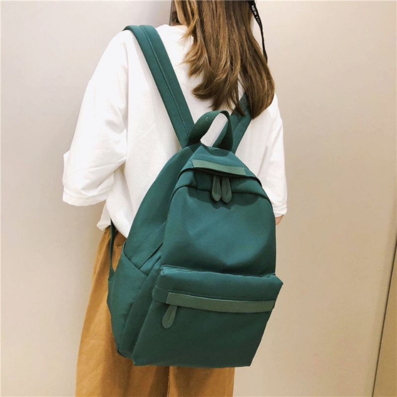 Ins Wind Bag Kvinnemote College Student Casual Ryggsekk Vintage Sense Girl High School Japansk Bf