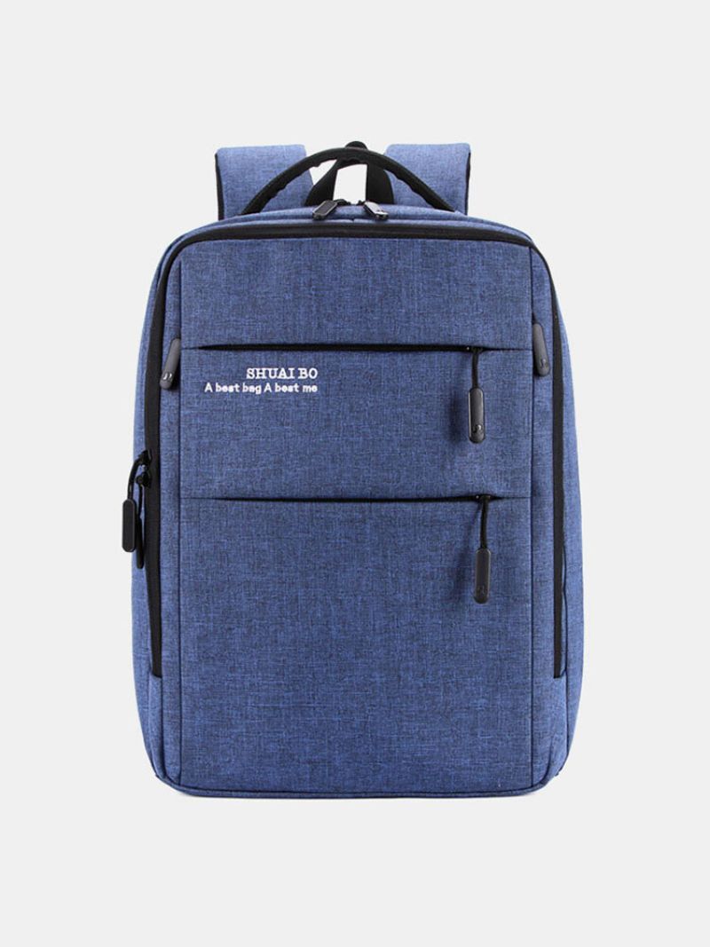 Klassiske Business Ryggsekker 17l Kapasitet Studenter Laptop Bag