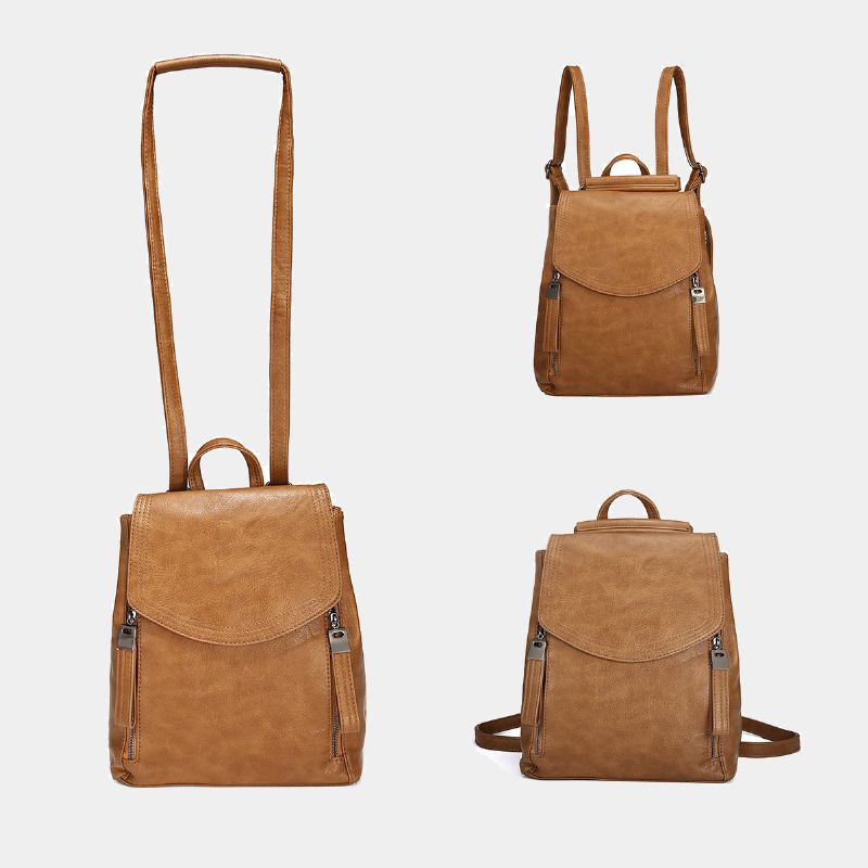 Kvinner Anti-tyveri Ryggsekk Cabriolet Casual Bag