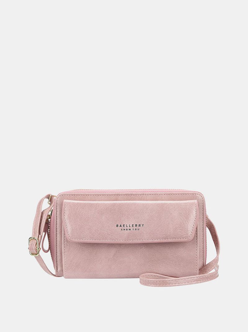 Kvinner Casual 4-kortspor Telefonveske Crossbody-veske