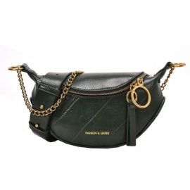 Kvinner Casual Chain Messenger Brystveske