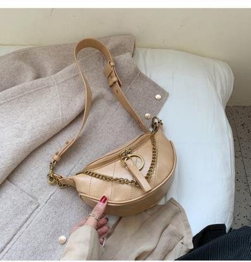 Kvinner Casual Chain Messenger Brystveske