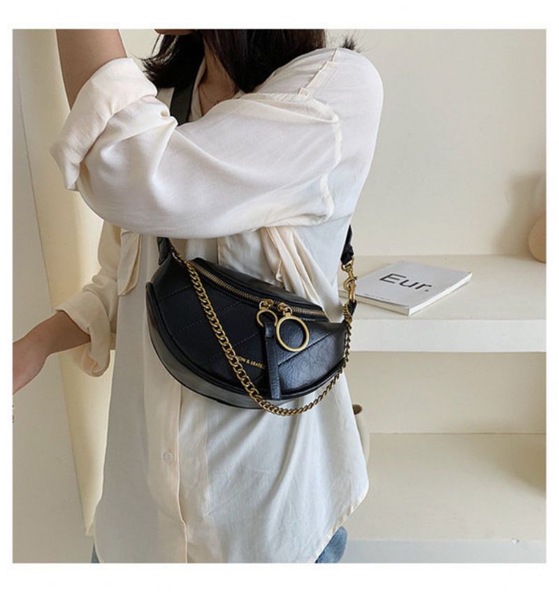 Kvinner Casual Chain Messenger Brystveske