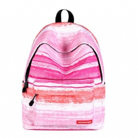 Kvinner Casual Polyester Ryggsekk Starry Sky Travel School Bag