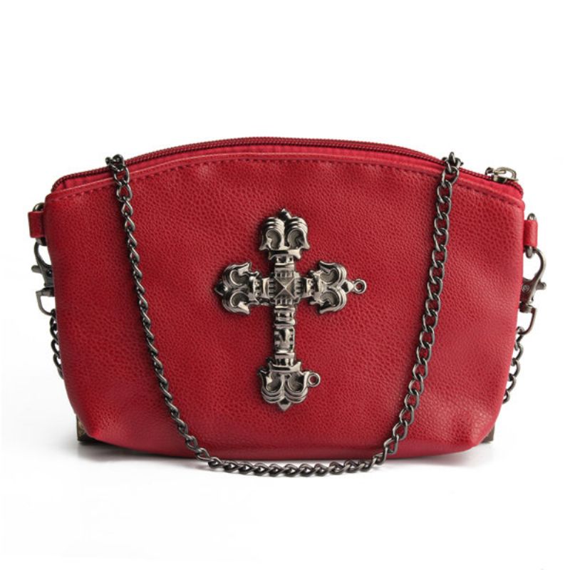 Kvinner Cross Buckle Print Design Uformell Elegant Crossbody-vesker Fritid Skuldervesker