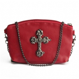 Kvinner Cross Buckle Print Design Uformell Elegant Crossbody-vesker Fritid Skuldervesker