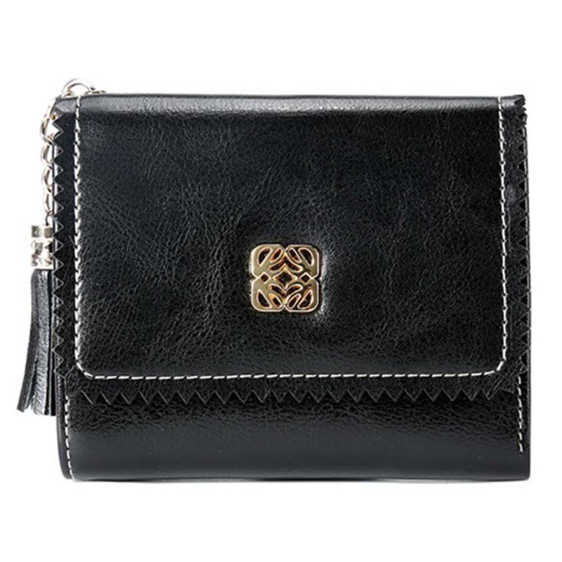 Kvinner Dusk Spenne Veske Elegant Clutch Bærbar Mini Lomme Enkel Billfold For Jenter