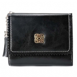 Kvinner Dusk Spenne Veske Elegant Clutch Bærbar Mini Lomme Enkel Billfold For Jenter