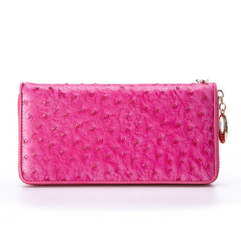 Kvinner Ekte Skinn Elegant Lommebok Clutches Bag Wristlet