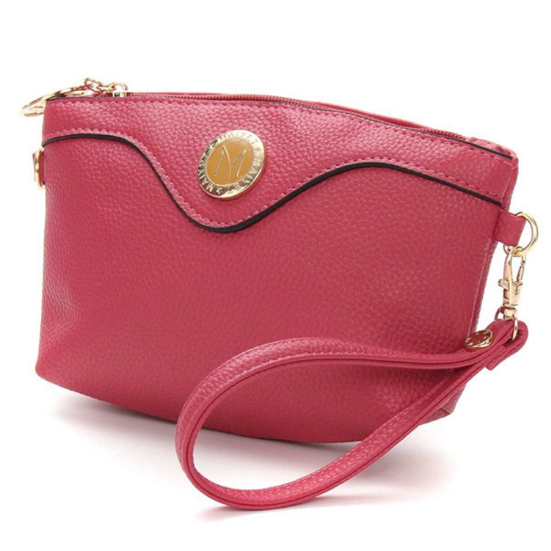 Kvinner Elegant 2 Stk Håndveske Crossbody Vesker Spenne Dusk Anheng Clutch