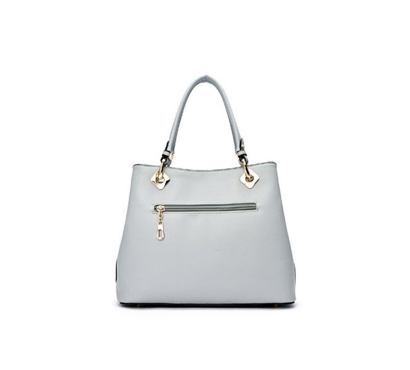 Kvinner Håndvesker Big Pu Leather Letter Female Bag