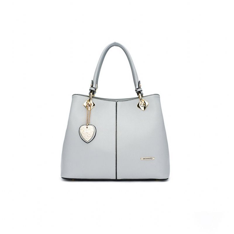 Kvinner Håndvesker Big Pu Leather Letter Female Bag