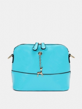 Kvinner Hjort Hengende Pure Color Crossbody Bag