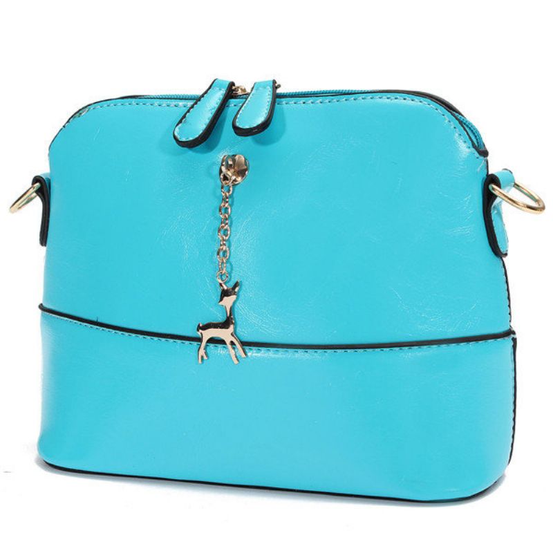 Kvinner Hjort Hengende Pure Color Crossbody Bag