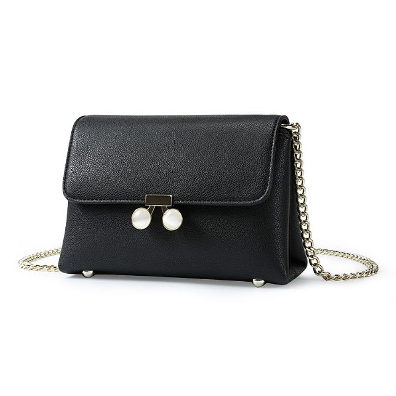 Kvinner Kjedeveske Mote Pu-skinn Cross-body Skuldervesker Dame Clutch Håndveske