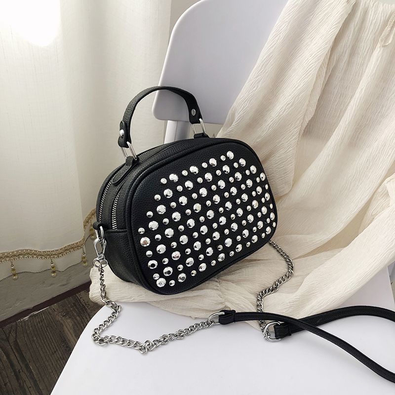 Kvinner Luksus Lær Håndveske Kjent Designer Dame Skulder 2023 Ny Jente Clutch Diamant Crossbody Bag