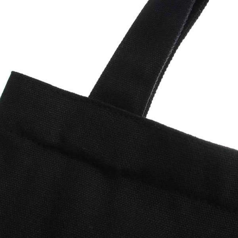 Kvinner Menn Canvas Shopping Bag Håndveske Skulderveske