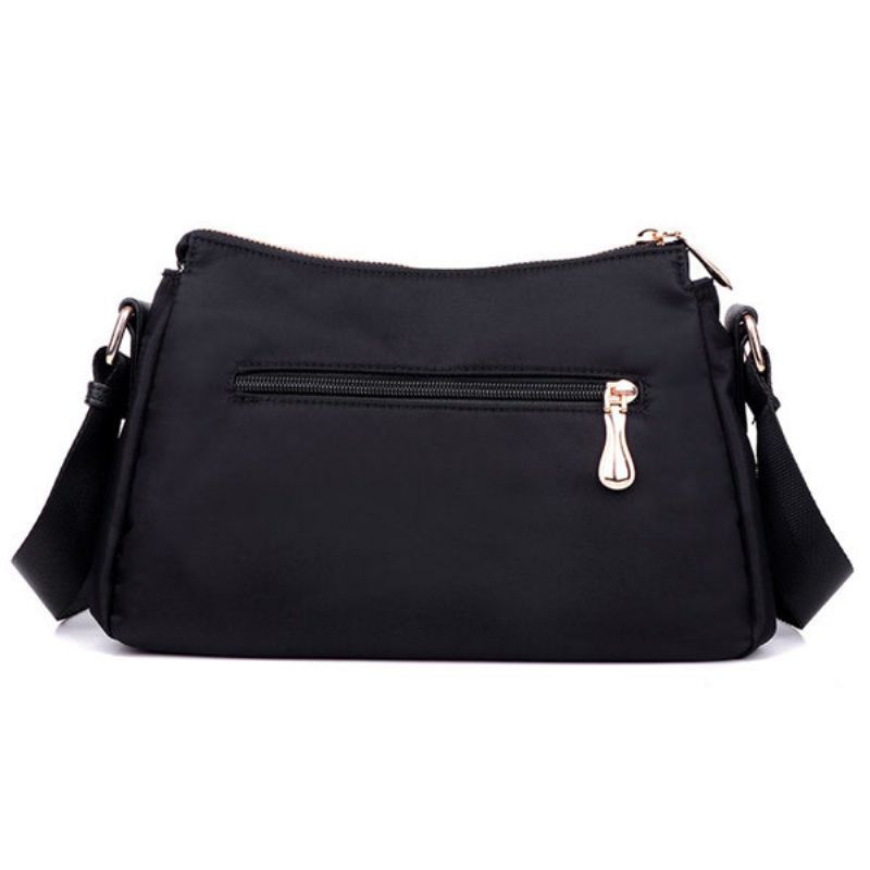 Kvinner Nylon Casual Slitesterk Crossbody-vesker Vanntette Skuldervesker