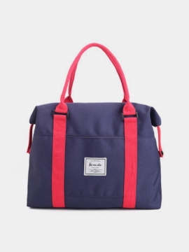 Kvinner Nylon Duffel Bag Casual Outdoor Tote Bags Reiseveske