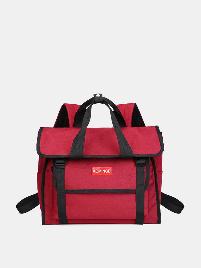 Kvinner Nylon Stor Kapasitet Sporty Reiseryggsekk Gym Bag