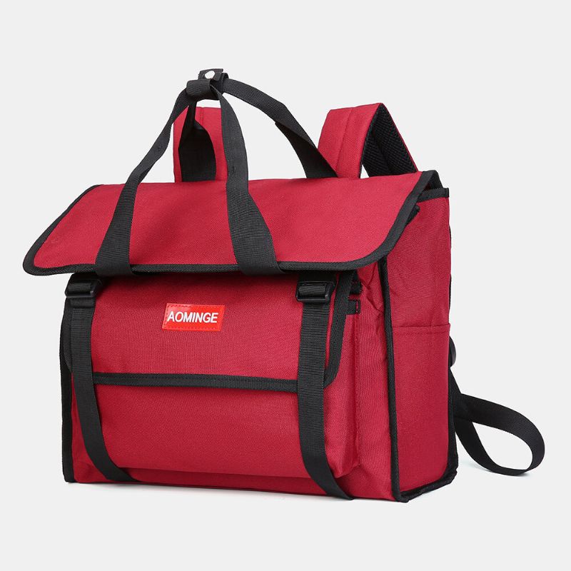 Kvinner Nylon Stor Kapasitet Sporty Reiseryggsekk Gym Bag