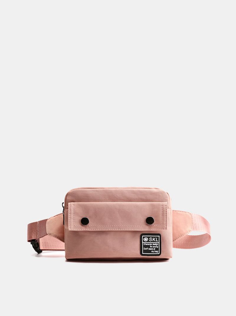 Kvinner Nylon Vannavstøtende Multi-spor Crossbody Vesker