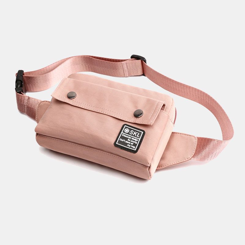 Kvinner Nylon Vannavstøtende Multi-spor Crossbody Vesker