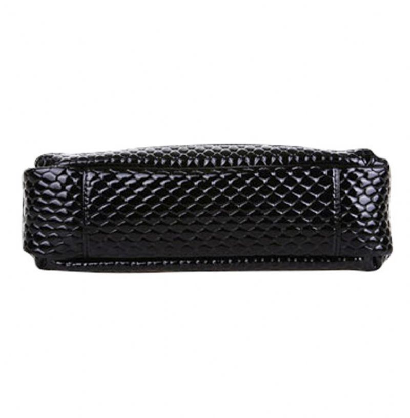 Kvinner Pu Crocodile Crossbody Bag Skulderveske Shopping Bag