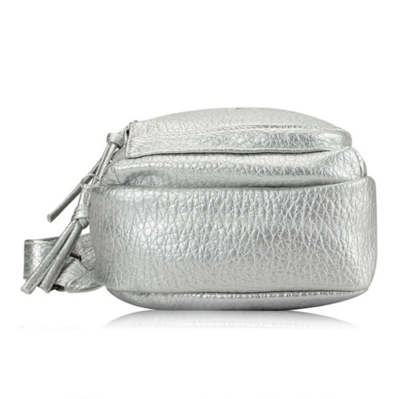 Kvinner Pu-skinn Casual Brystveske Skuldervesker Crossbody-vesker