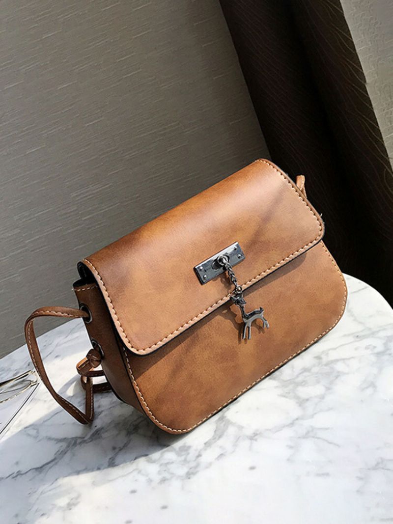 Kvinner Stilig Daglig Skulderveske Flap Crossbody-vesker