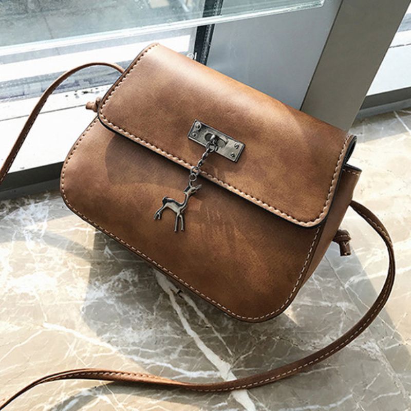 Kvinner Stilig Daglig Skulderveske Flap Crossbody-vesker