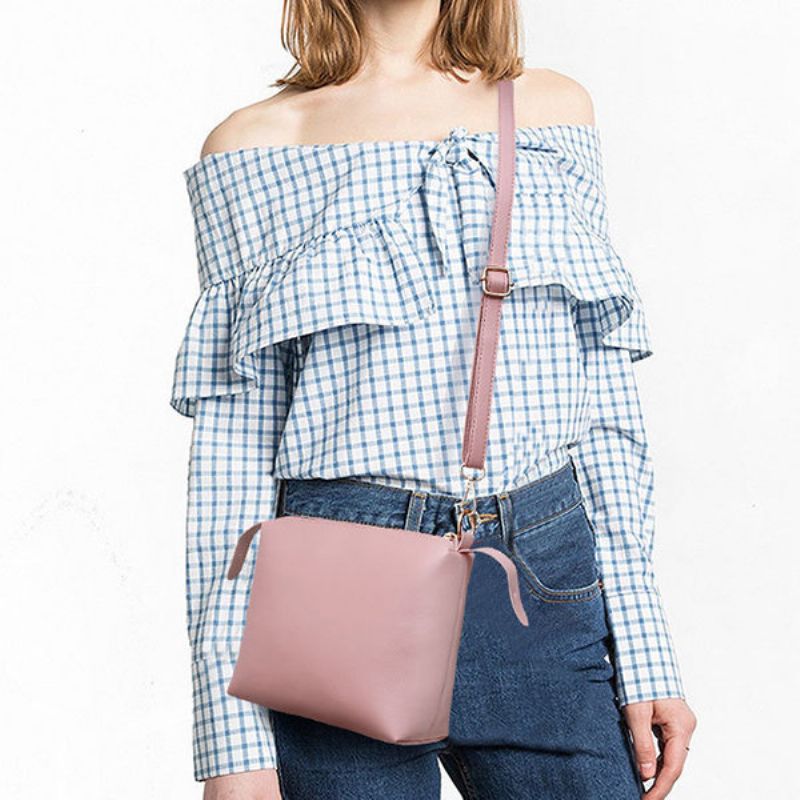 Kvinner Tredelt Sett Dusk Håndveske Crossbody-veske